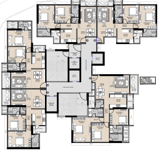 Typical floor plan